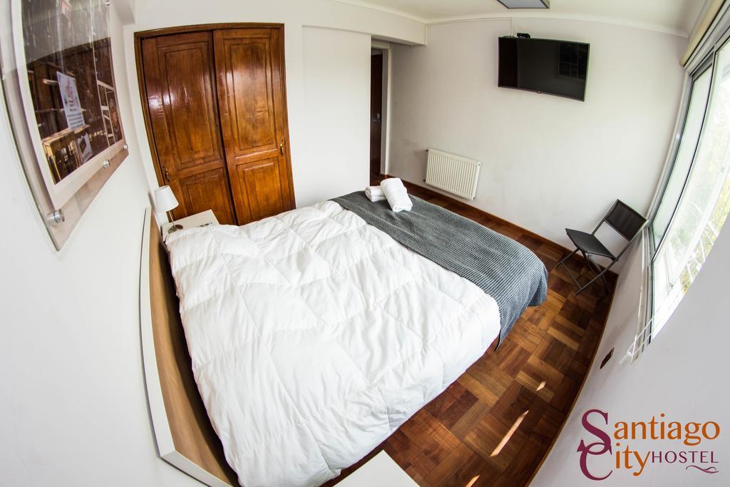 Santiago City Hostel Rum bild