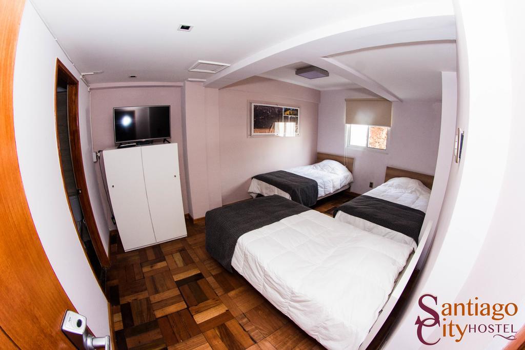 Santiago City Hostel Rum bild
